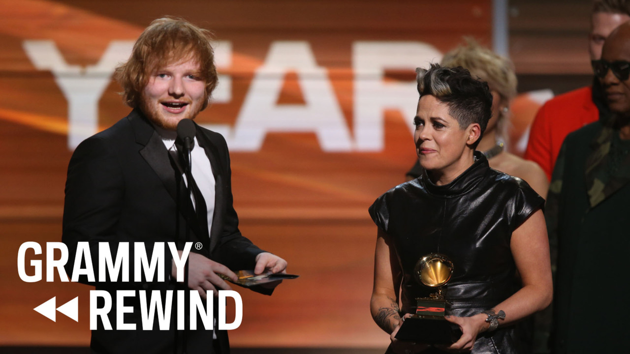 Watch Ed Sheeran Win A GRAMMY In 2016