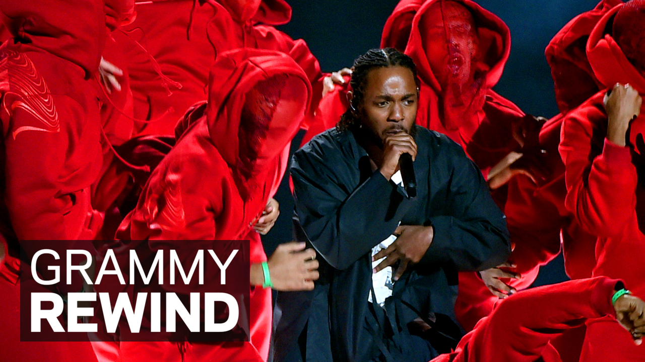 GRAMMY Rewind: Kendrick Lamar Opens 2018 GRAMMYs