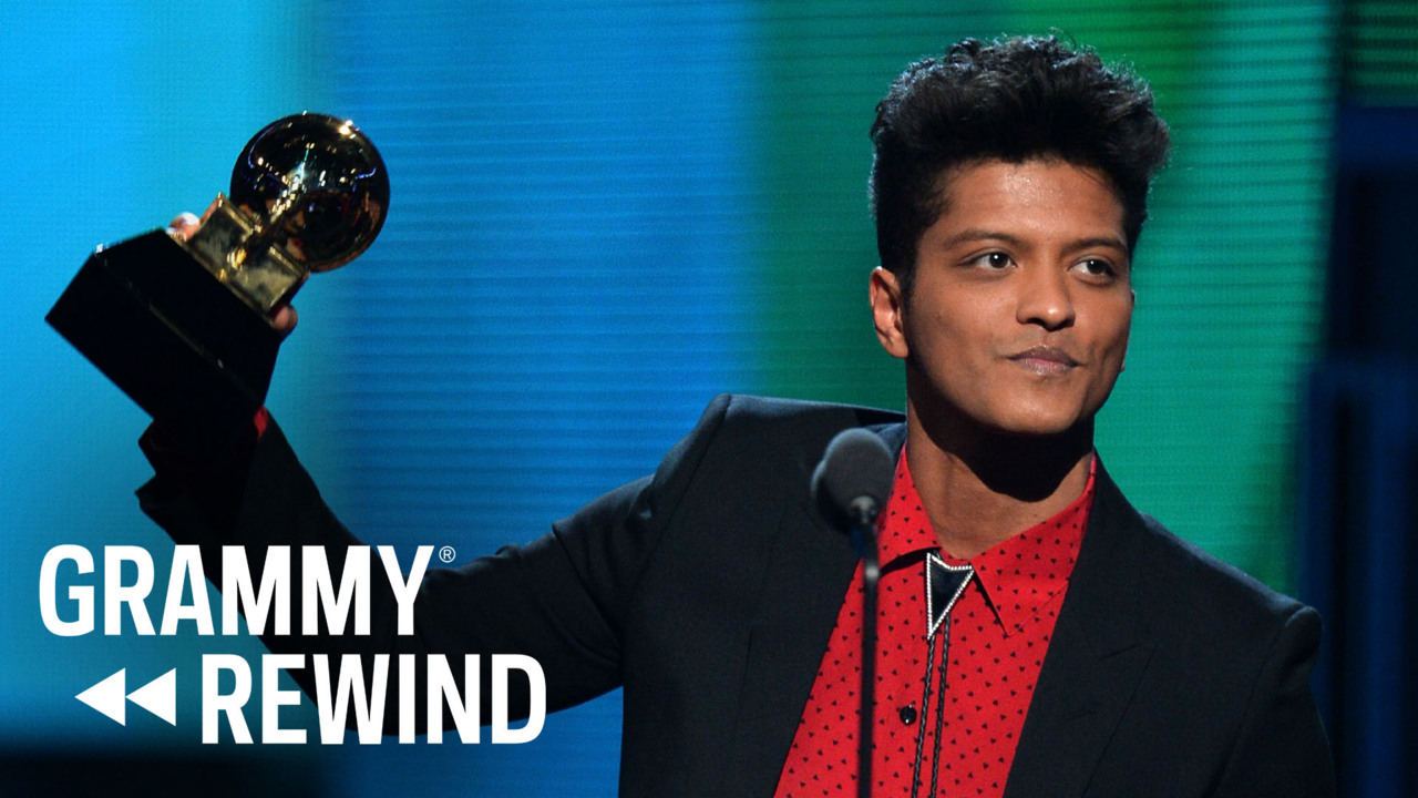 Watch Bruno Mars' GRAMMY Win From 2014