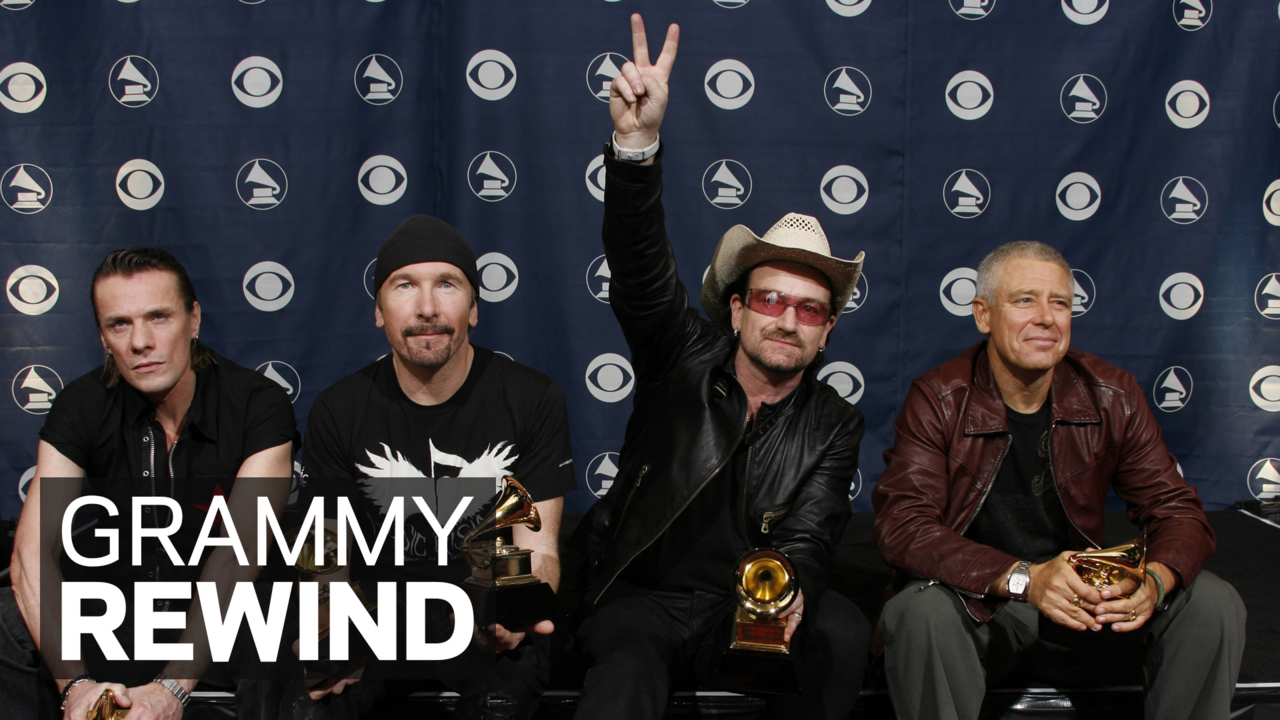 Watch U2 Win Album Of The Year At 2006 GRAMMYs 