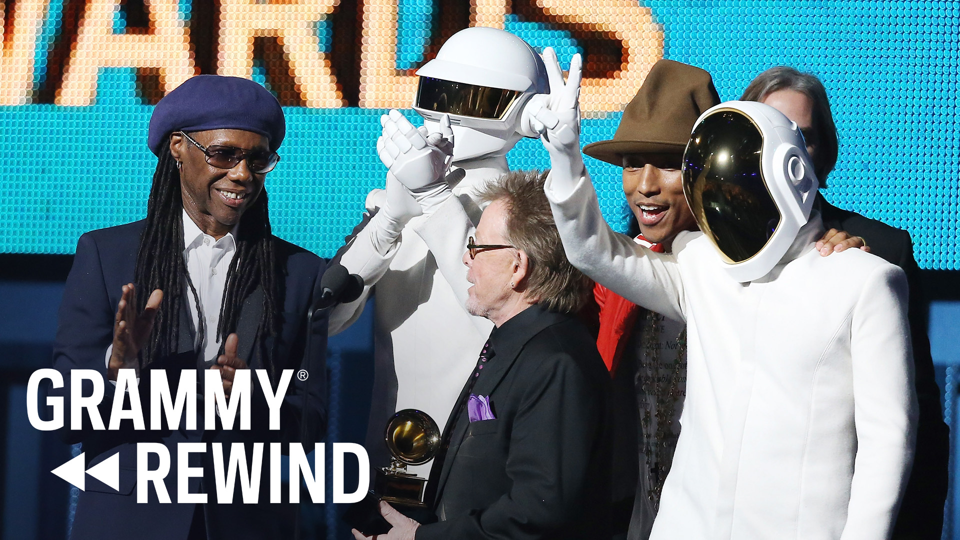 Watch Daft Punk Win Album Of The Year In 2014