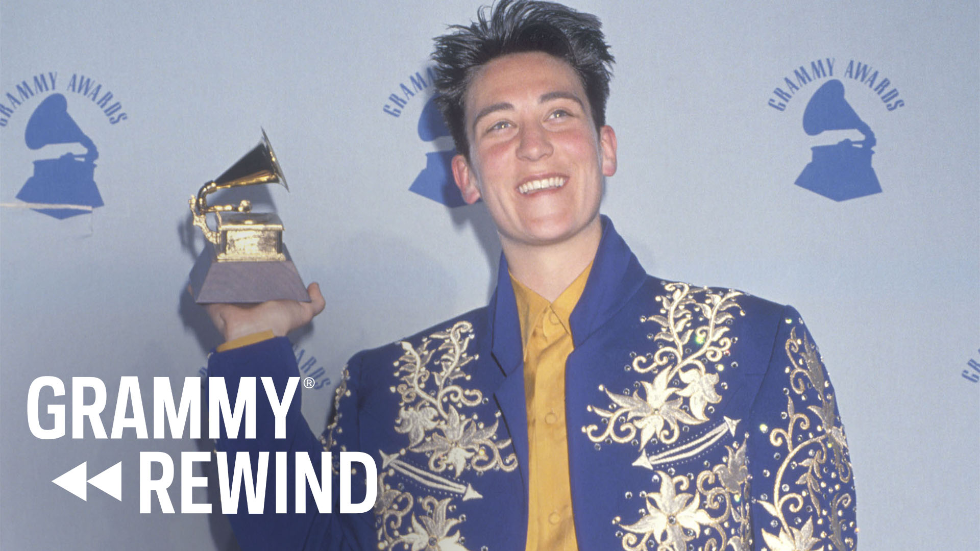 Watch k.d. lang Win Her First GRAMMY In 1990