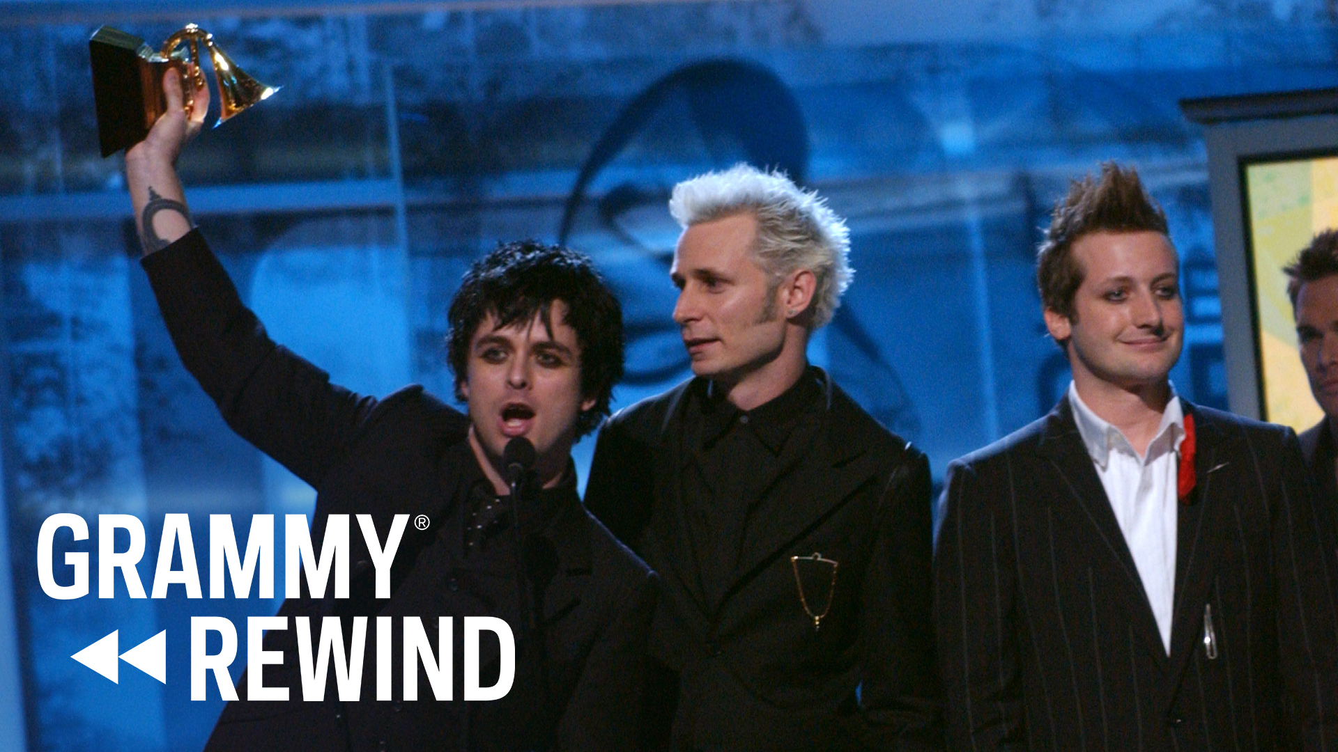 Watch Green Day Win A GRAMMY For 'American Idiot'